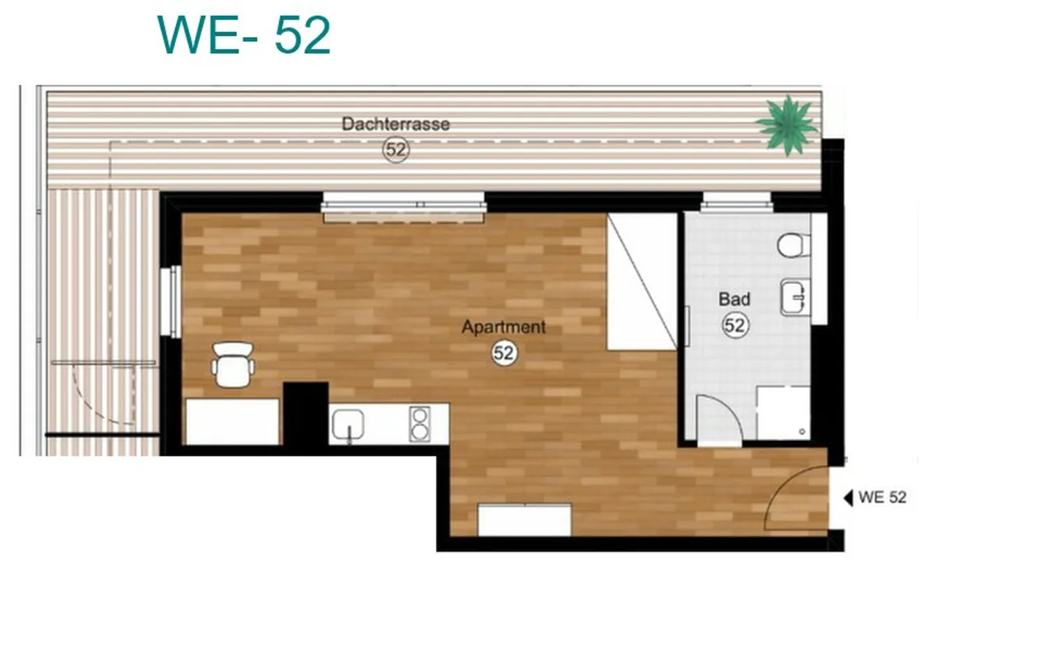 1 Zimmer Wohnung mit 50 m² in Dresden – Bild 9