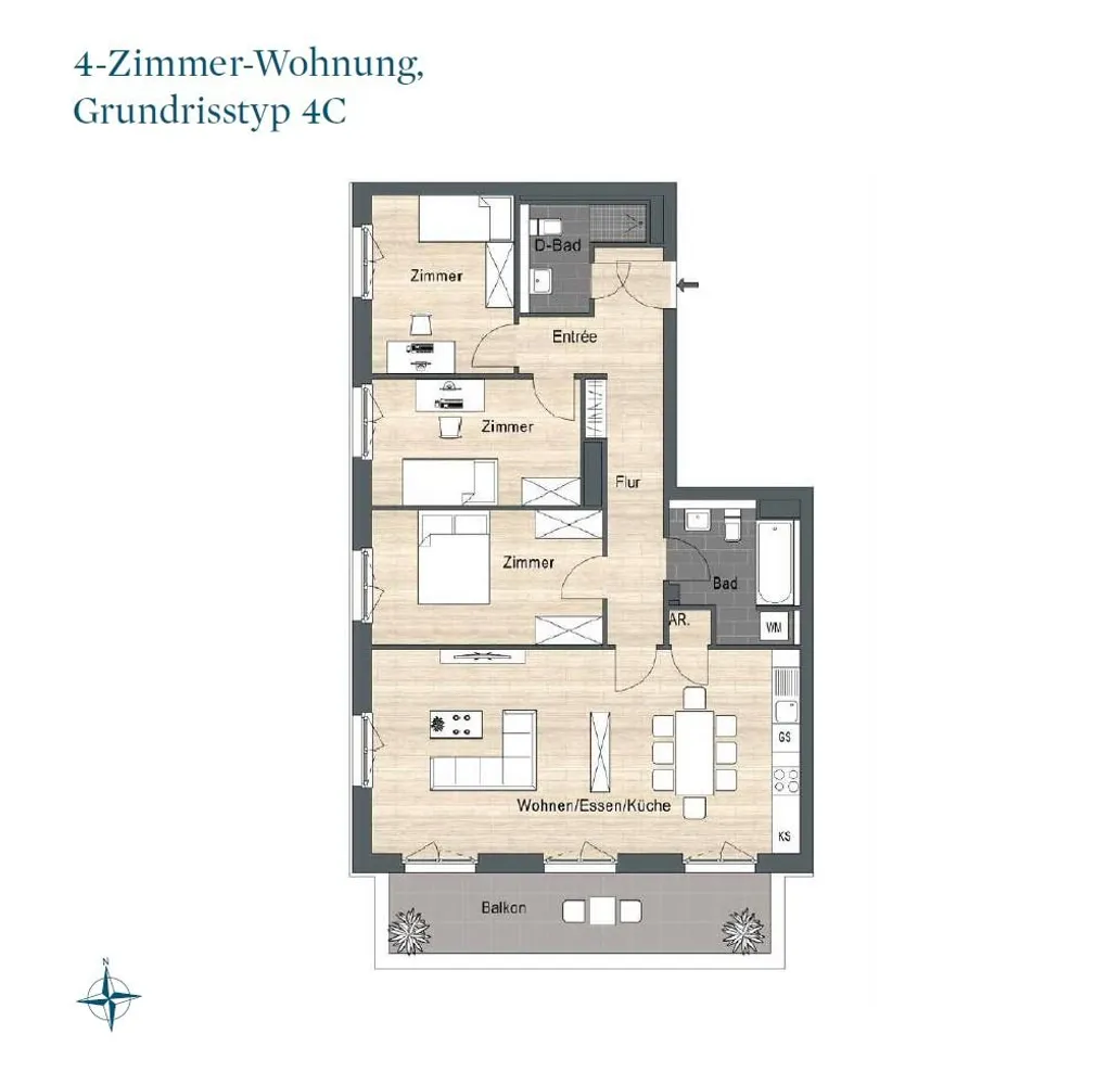 4 Zimmer Wohnung mit 111 m² in Berlin – Bild 11