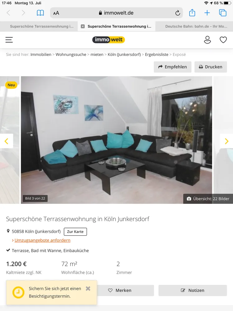 2 Zimmer Wohnung mit 72 m² in Köln – Bild 5