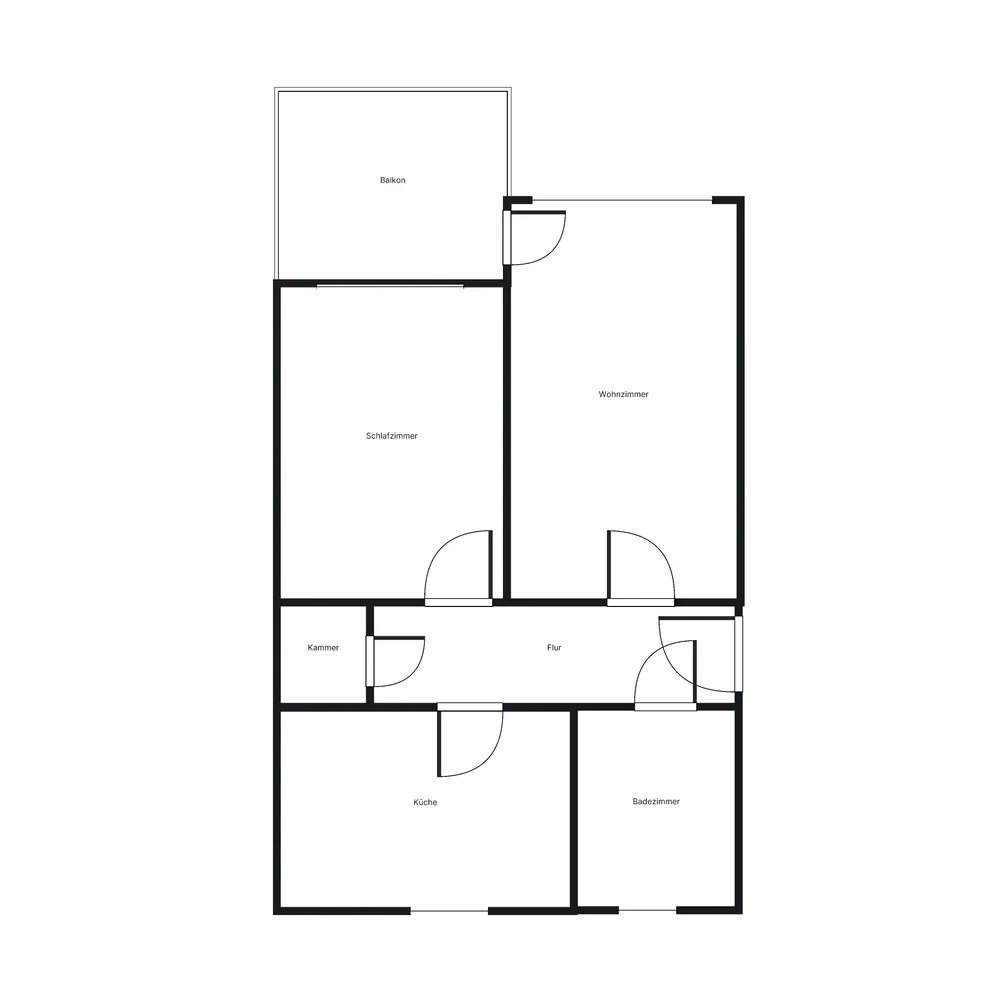 2 Zimmer Wohnung mit 57 m² in Hannover – Bild 2
