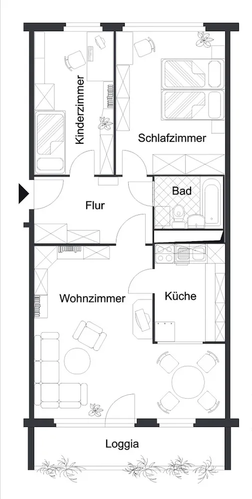 3 Zimmer Wohnung mit 70 m² in Berlin – Bild 11