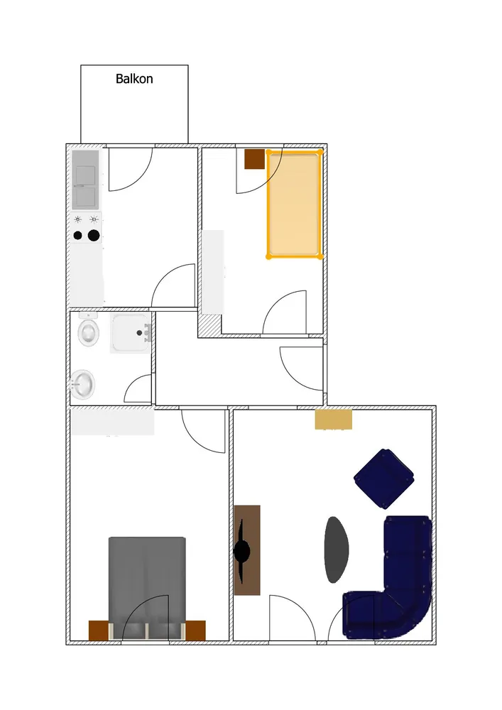 3 Zimmer Wohnung mit 62 m² in Halberstadt – Bild 11