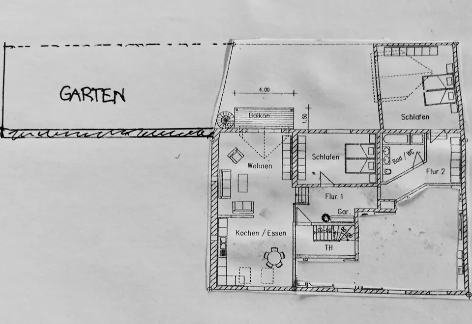 3 Zimmer Wohnung mit 129 m² in Karlsruhe – Bild 4