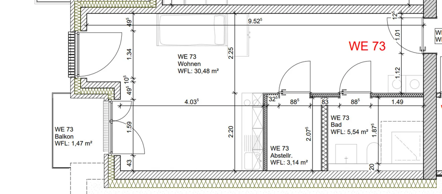 1 Zimmer Wohnung mit 41 m² in Osnabrück – Bild 10