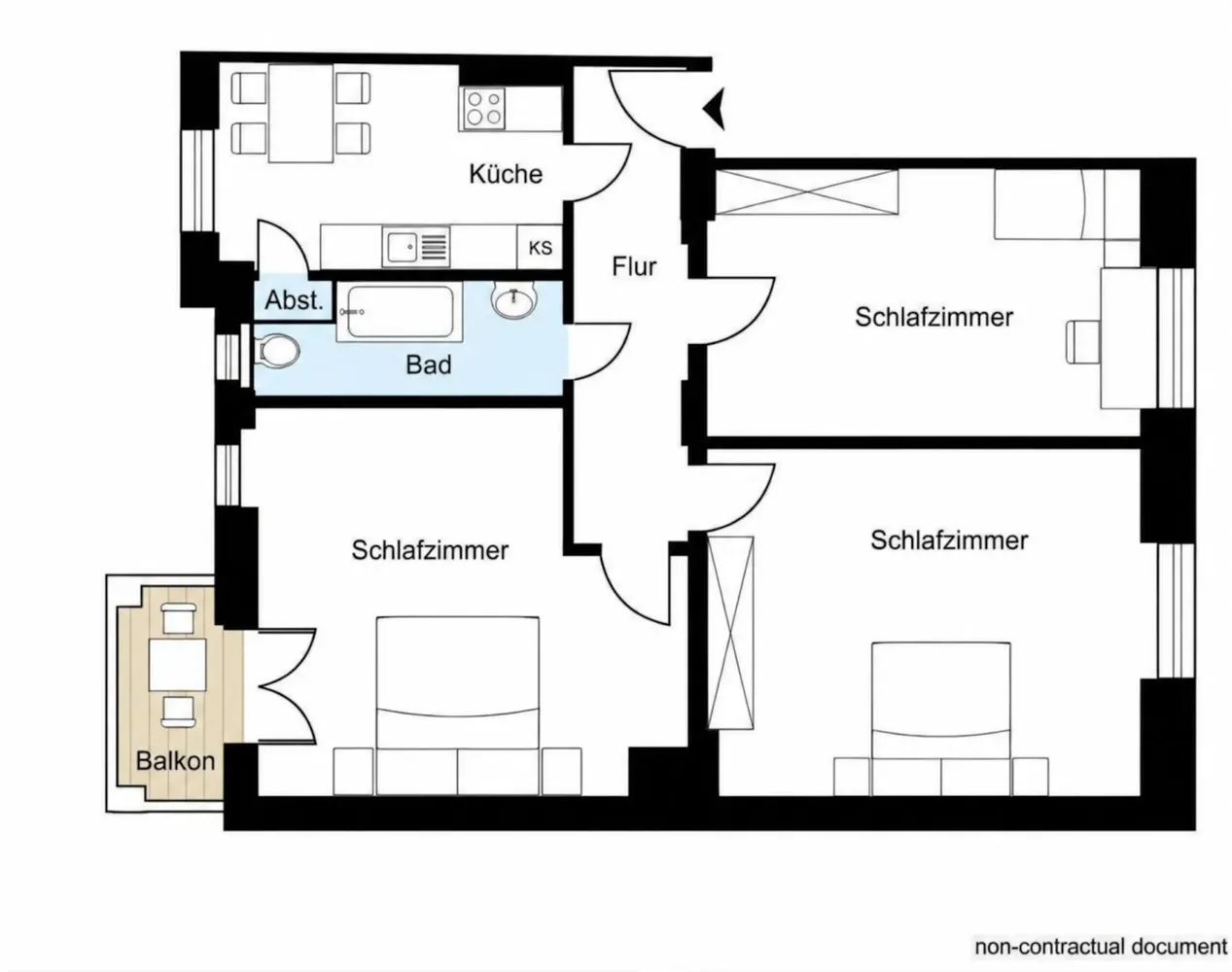 WG-Zimmer mit 17 m² in Berlin – Bild 1