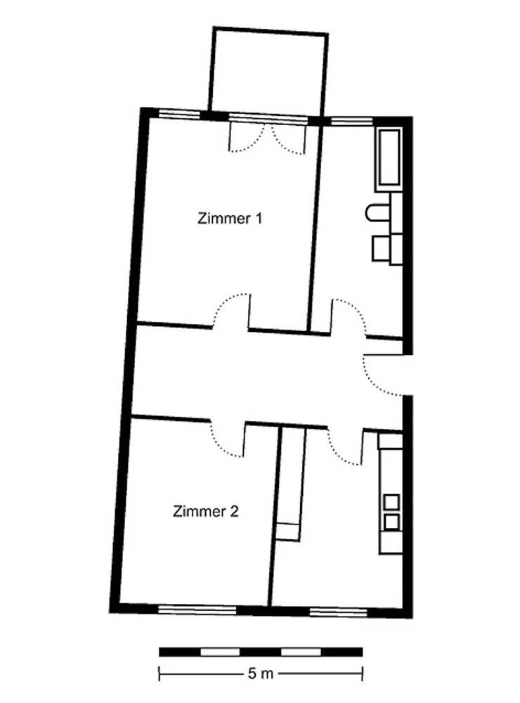 2 Zimmer Wohnung mit 75 m² in Berlin – Bild 2