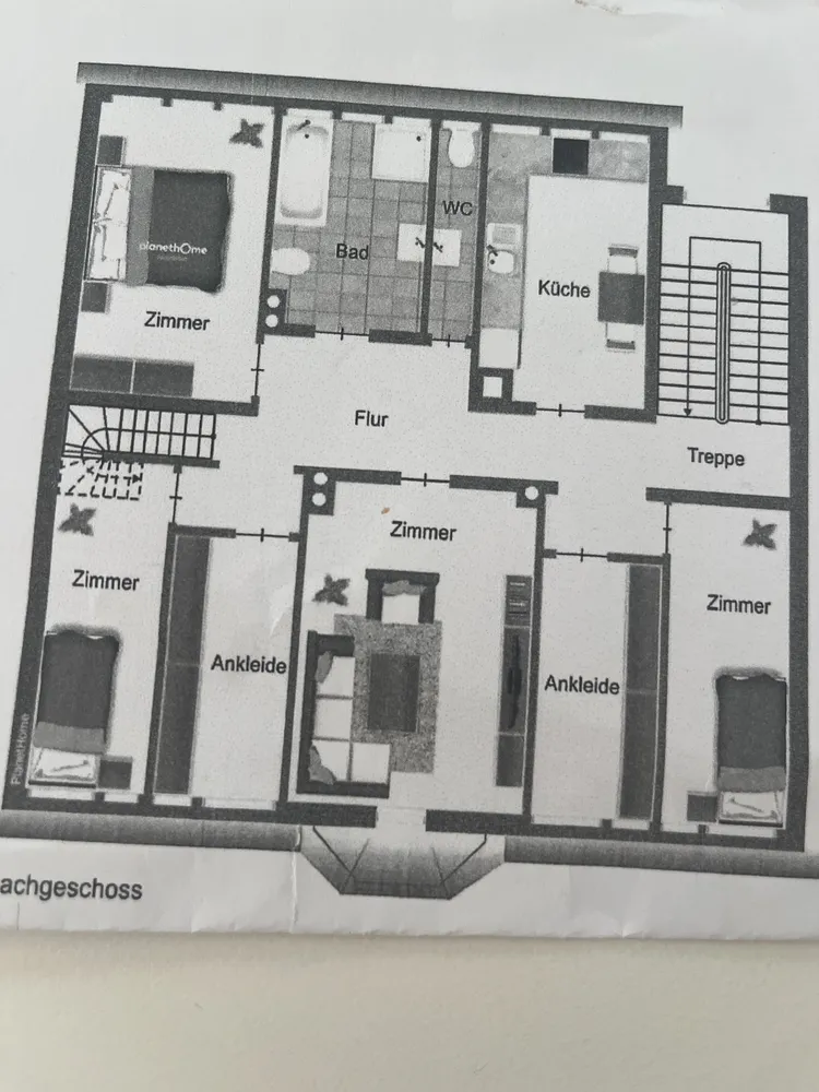 5 Zimmer Wohnung mit 120 m² in Frankfurt am Main – Bild 2