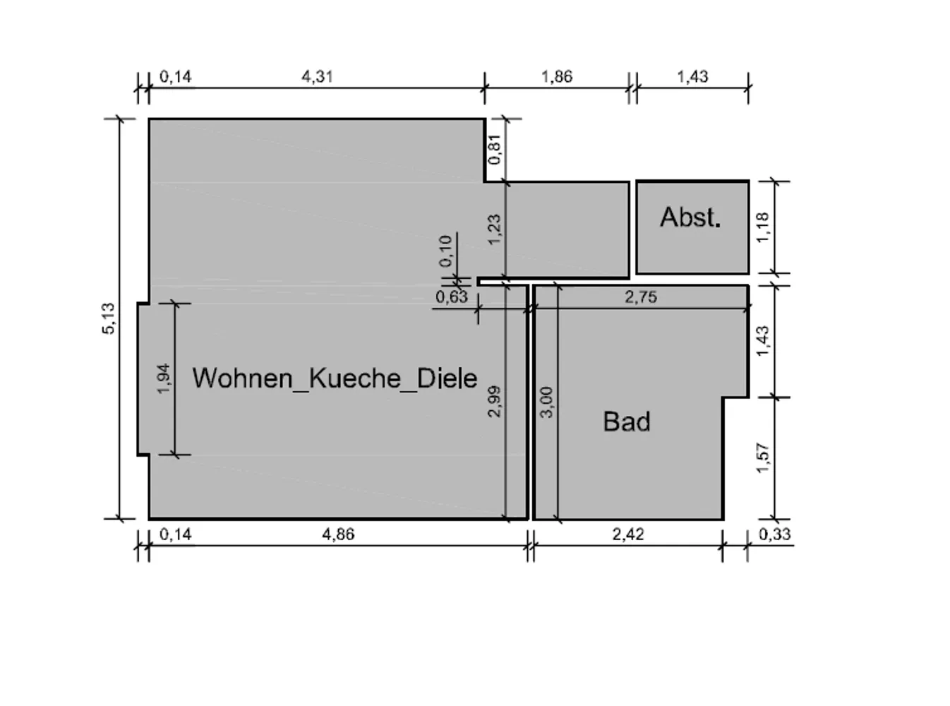 1 Zimmer Wohnung mit 36 m² in Berlin – Bild 6
