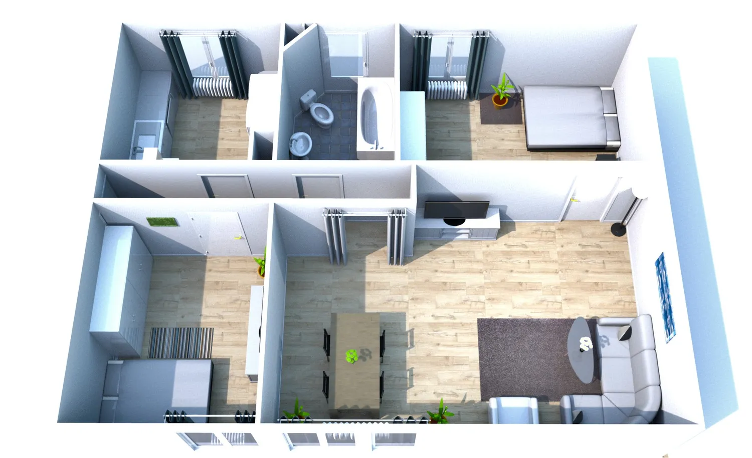 3 Zimmer Haus mit 67 m² in Unna – Bild 5
