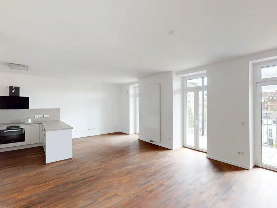 3 Zimmer Wohnung mit 111 m² in Düsseldorf – Bild 1