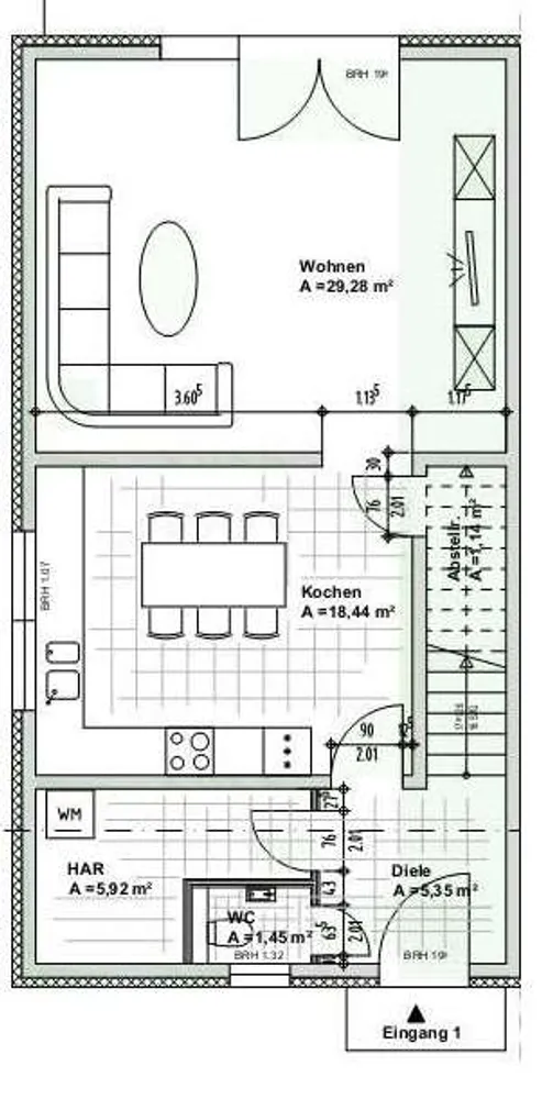 4 Zimmer Wohnung mit 135 m² in Pirna – Bild 2