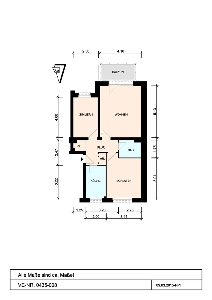 3 Zimmer Wohnung mit 64 m² in Norderstedt – Bild 11