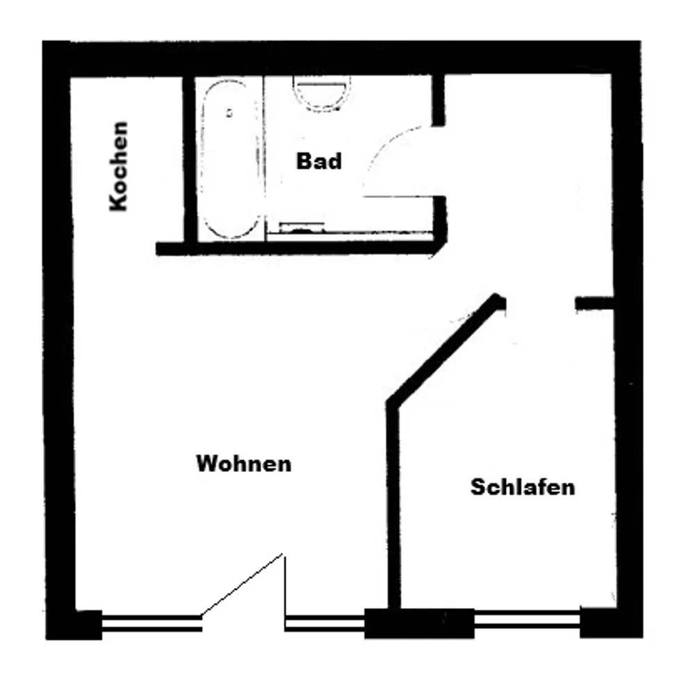 2 Zimmer Wohnung mit 40 m² in Köln – Bild 9