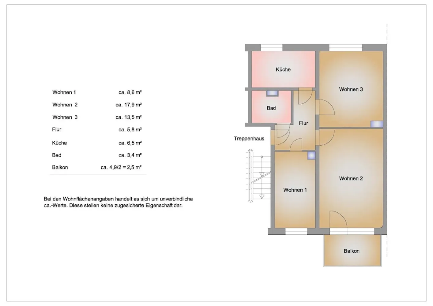 3 Zimmer Wohnung mit 58 m² in Frankfurt (Oder) – Bild 9