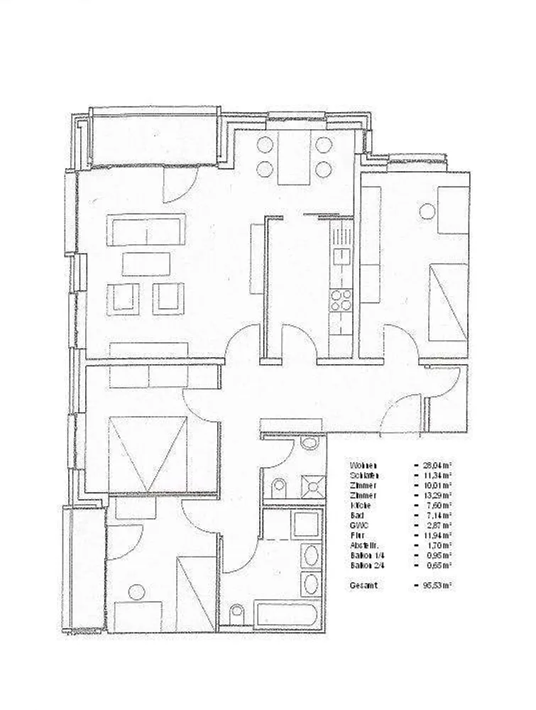 4 room apartment with 96 m² in Dresden – Photo 2