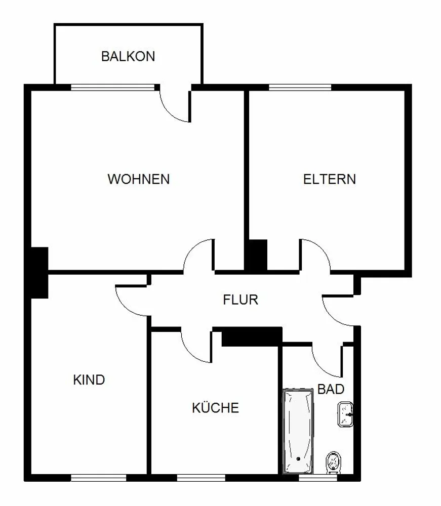3 room apartment with 77 m² in Ludwigshafen am Rhein – Photo 4