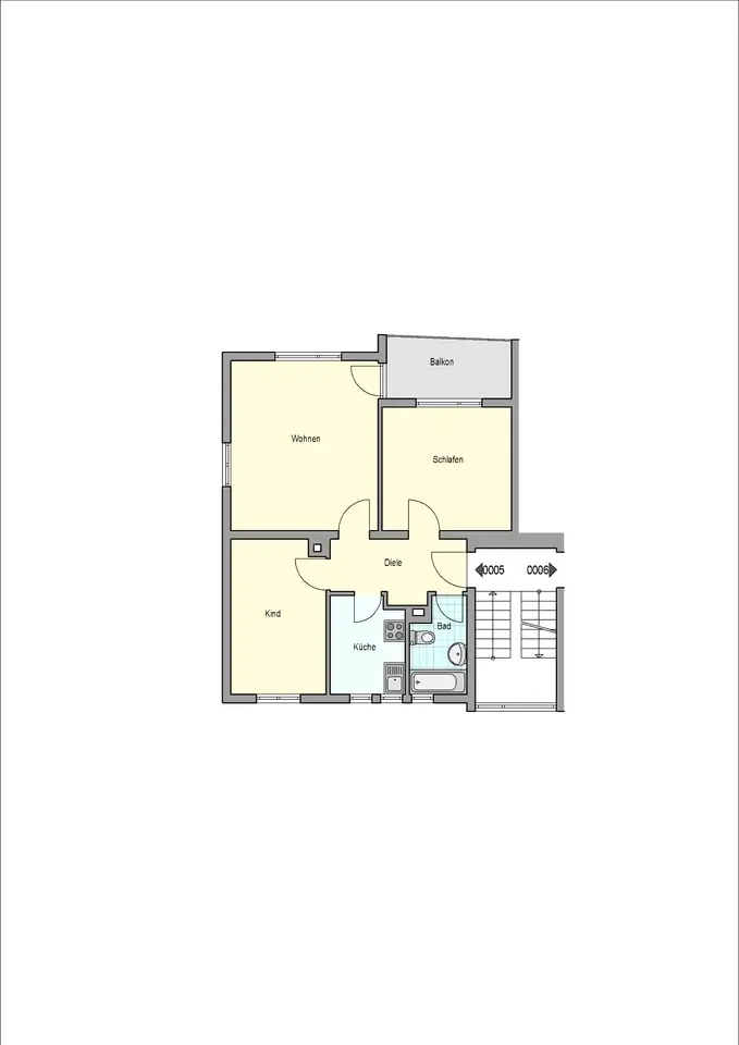 3 room apartment with 62 m² in Esslingen am Neckar – Photo 5