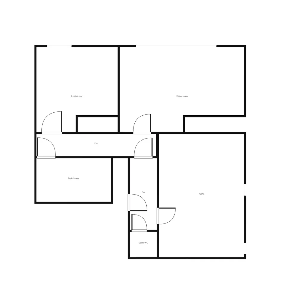 2 Zimmer Wohnung mit 80 m² in Braunschweig – Bild 3
