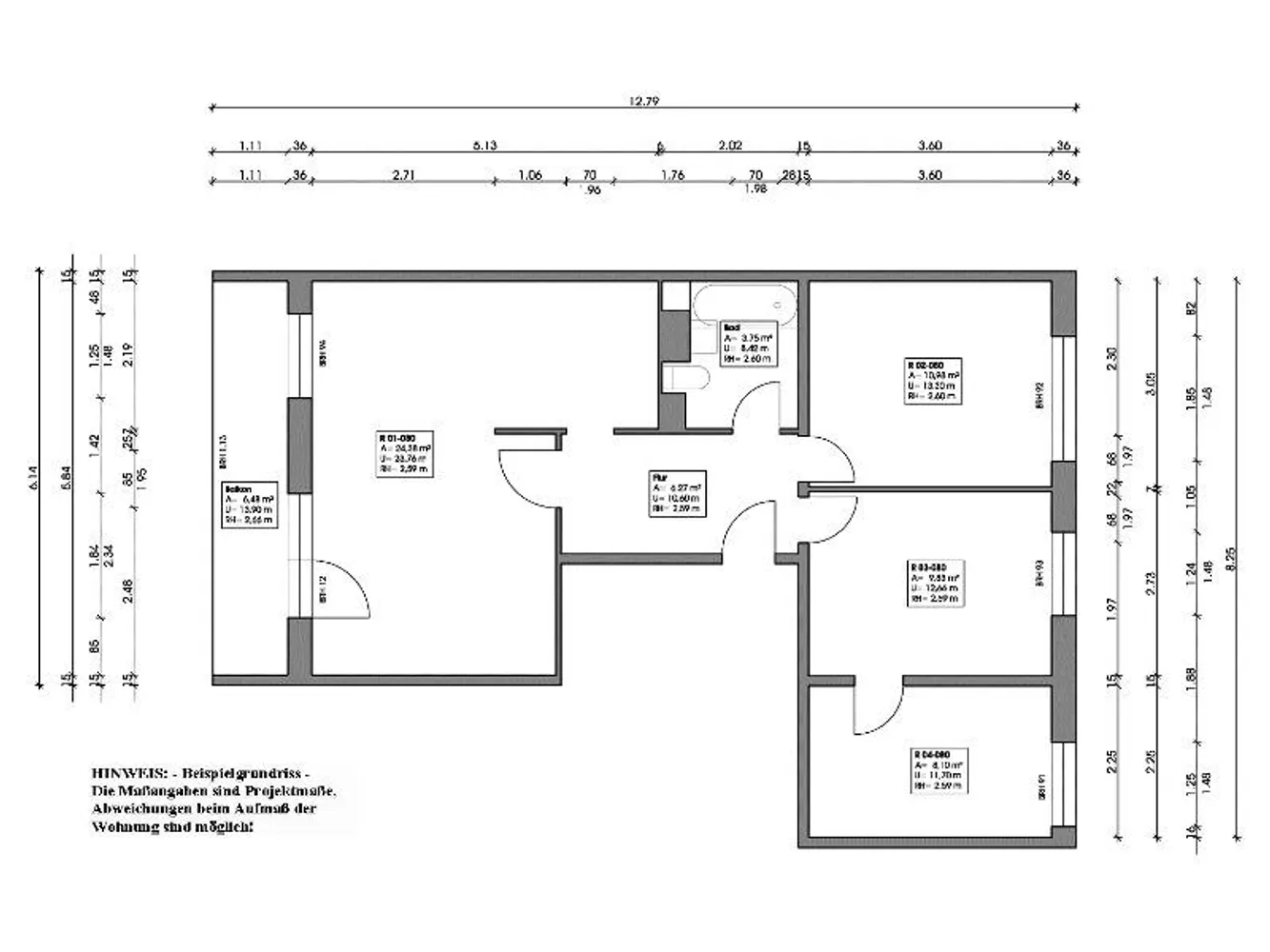 4 Zimmer Wohnung mit 67 m² in Halle (Saale) – Bild 7