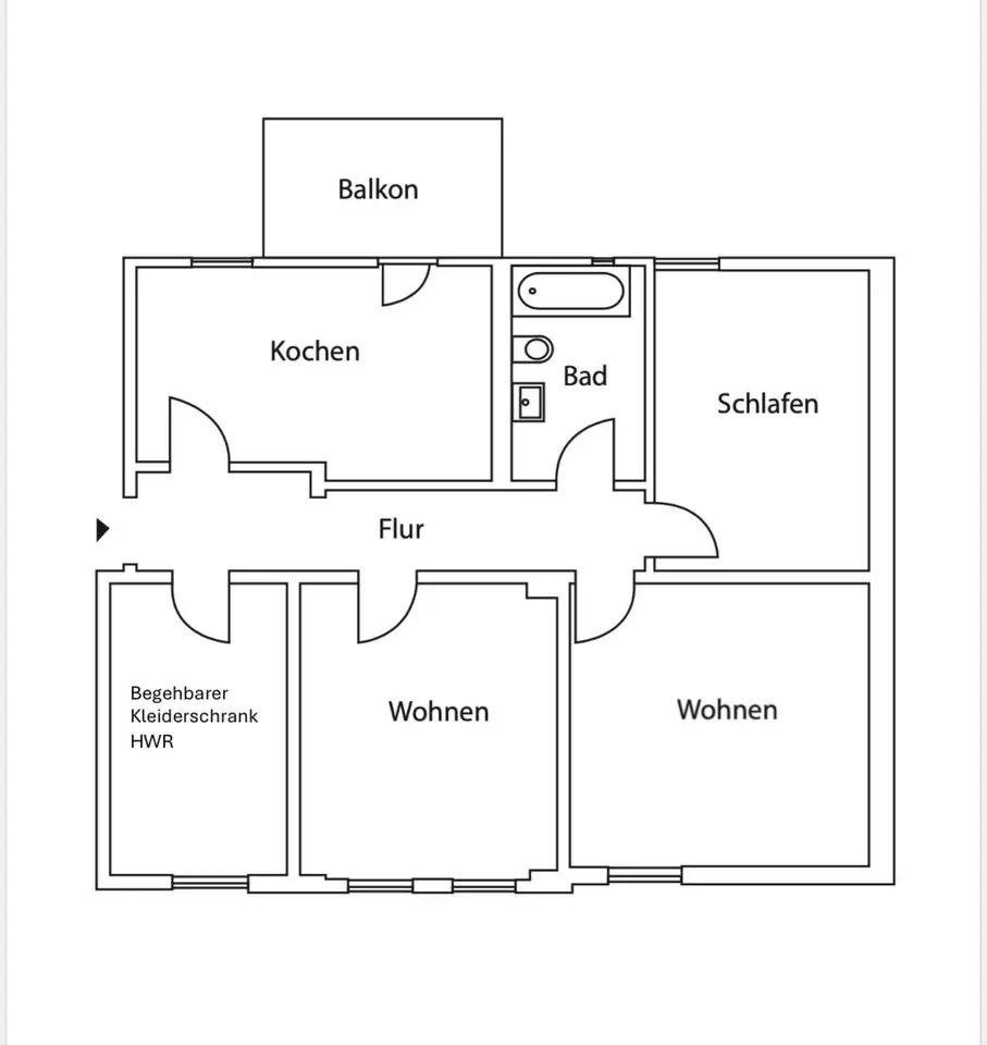 5 Zimmer Wohnung mit 160 m² in Stendal – Bild 9