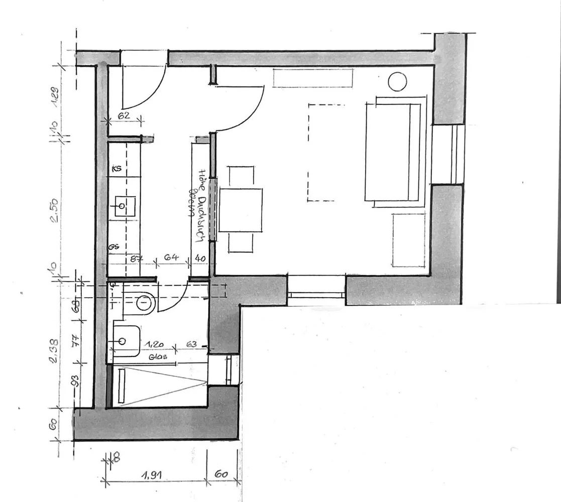 1 Zimmer Wohnung mit 27 m² in München – Bild 9
