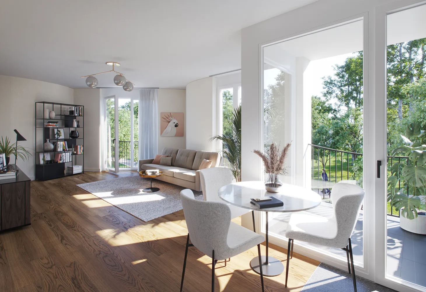 7 Zimmer Wohnung mit 222 m² in München – Bild 3