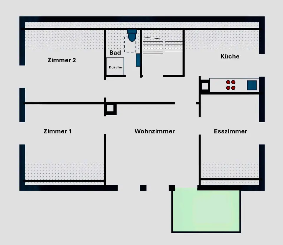 4 Zimmer Wohnung mit 68 m² in Schwäbisch Gmünd – Bild 5
