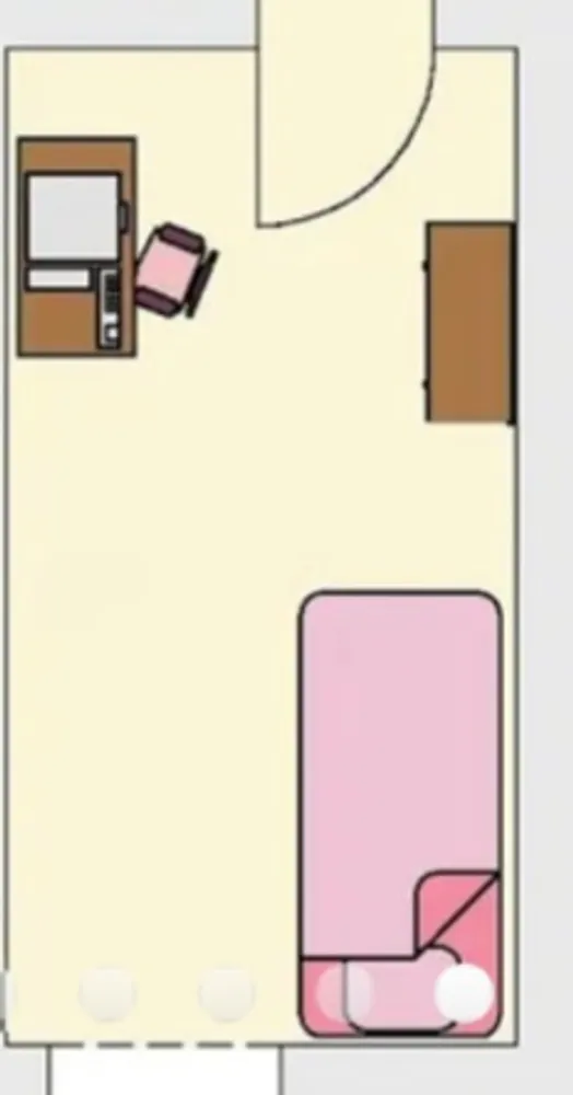 1 Zimmer Wohnung mit 6 m² in Rostock – Bild 1