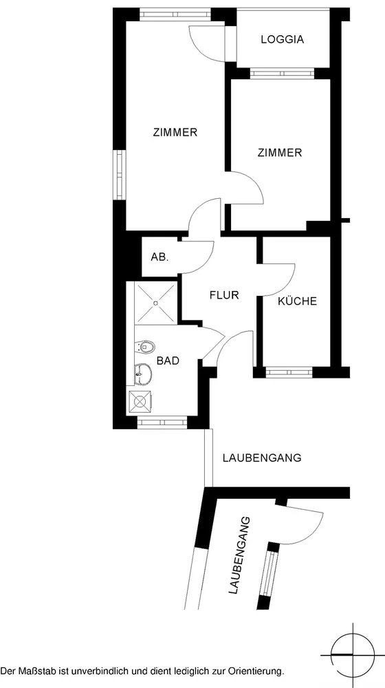 2 Zimmer Wohnung mit 50 m² in Bielefeld – Bild 7