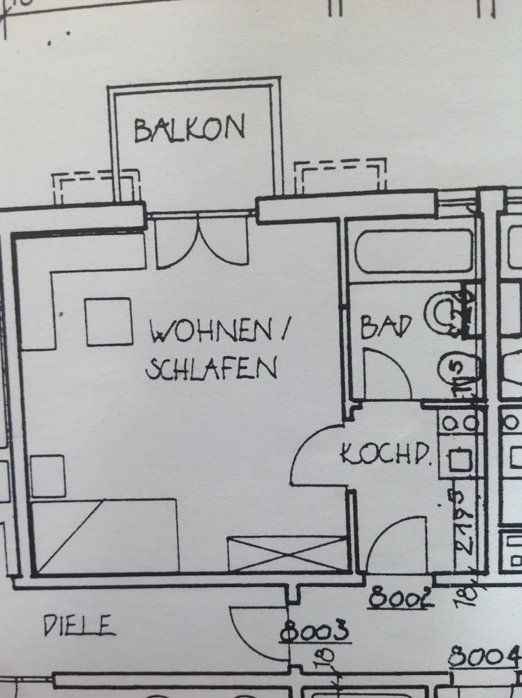 1 Zimmer Wohnung mit 29 m² in Regensburg – Bild 1