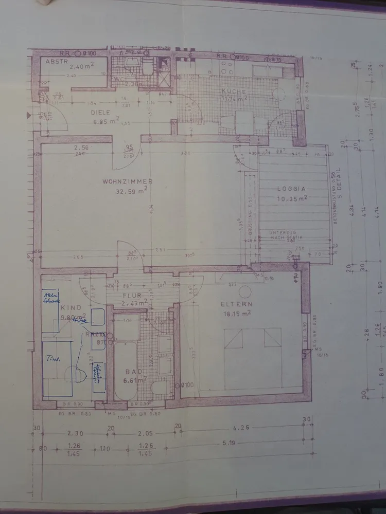 3 Zimmer Wohnung mit 95 m² in Essen – Bild 1