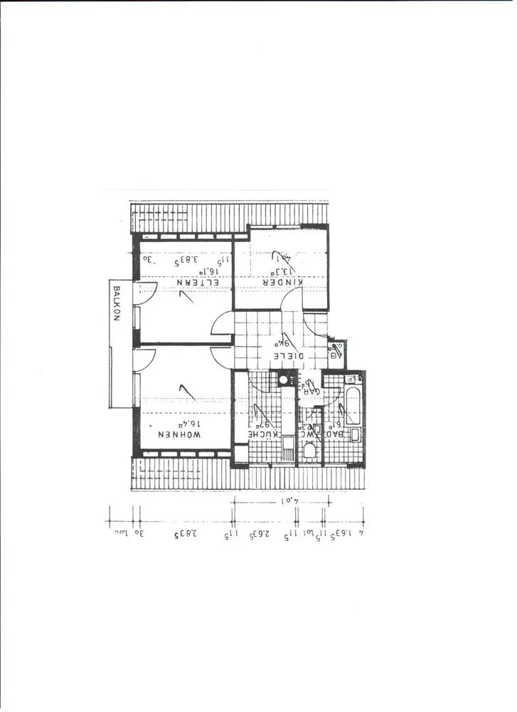 3 Zimmer Wohnung mit 71 m² in Karlsruhe – Bild 2