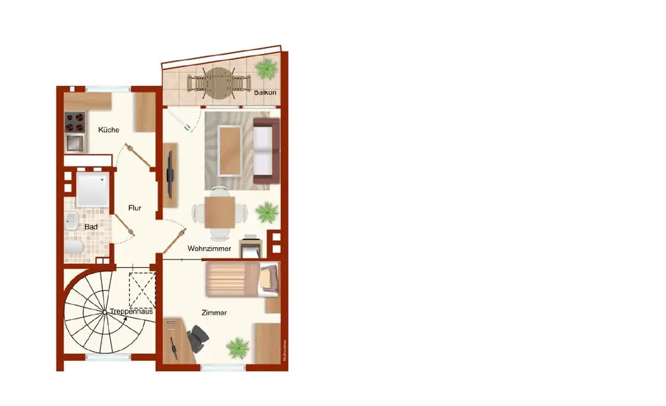 WG-Zimmer mit 35 m² in Stade – Bild 7