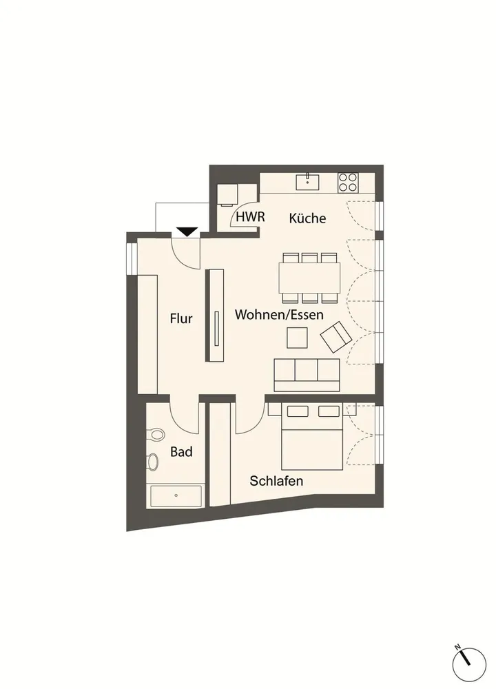 2 Zimmer Wohnung mit 66 m² in Stuttgart – Bild 5