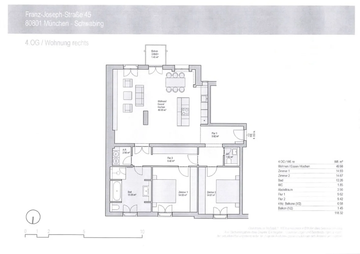 3 Zimmer Wohnung mit 118 m² in München – Bild 10