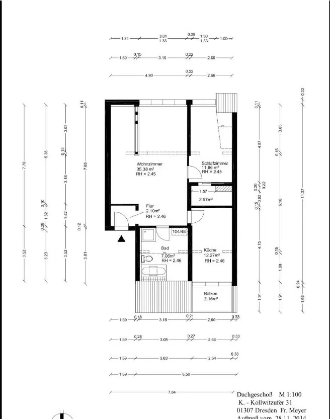 2 Zimmer Wohnung mit 84 m² in Dresden – Bild 8