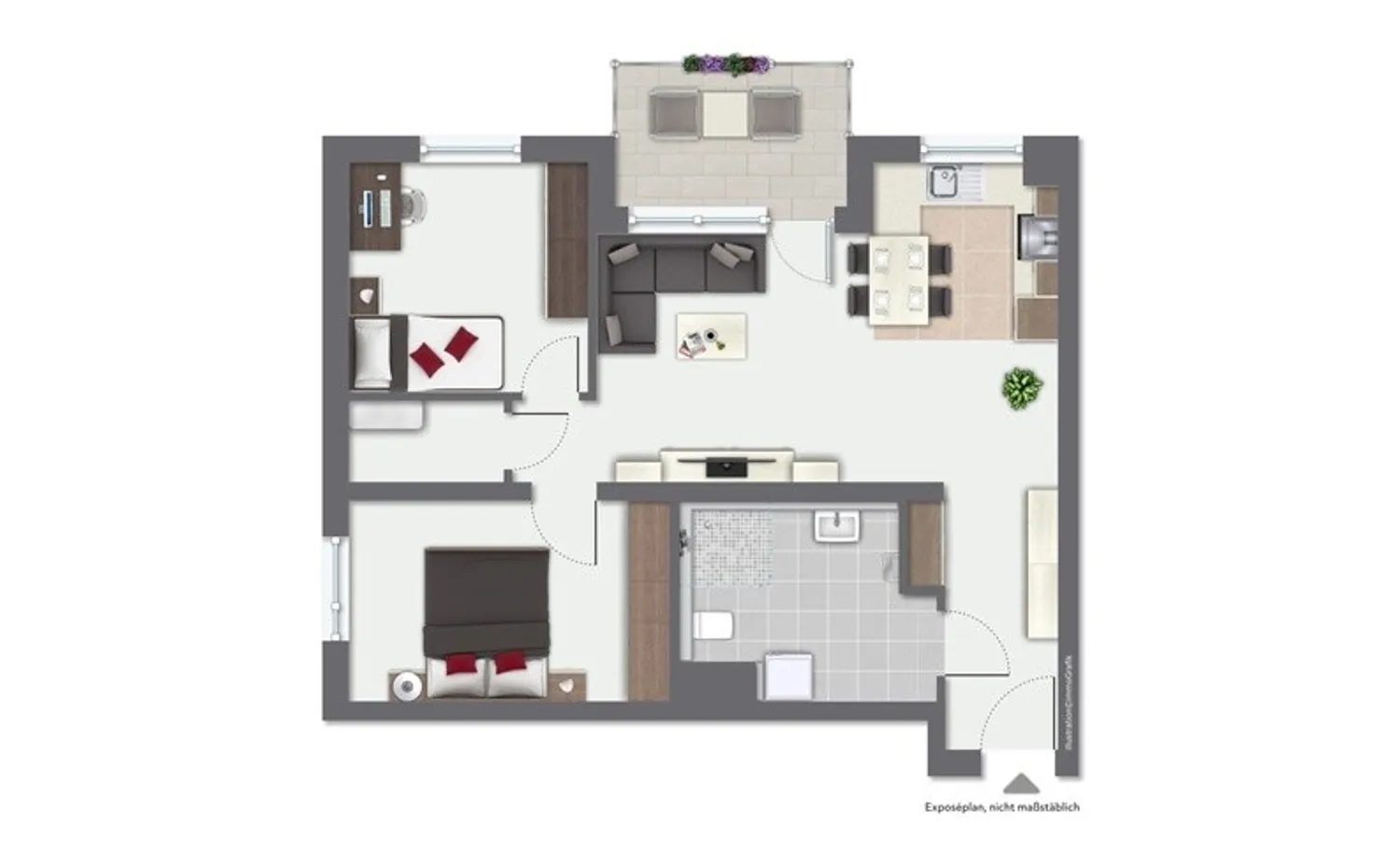 4 Zimmer Wohnung mit 81 m² in Rottweil – Bild 6