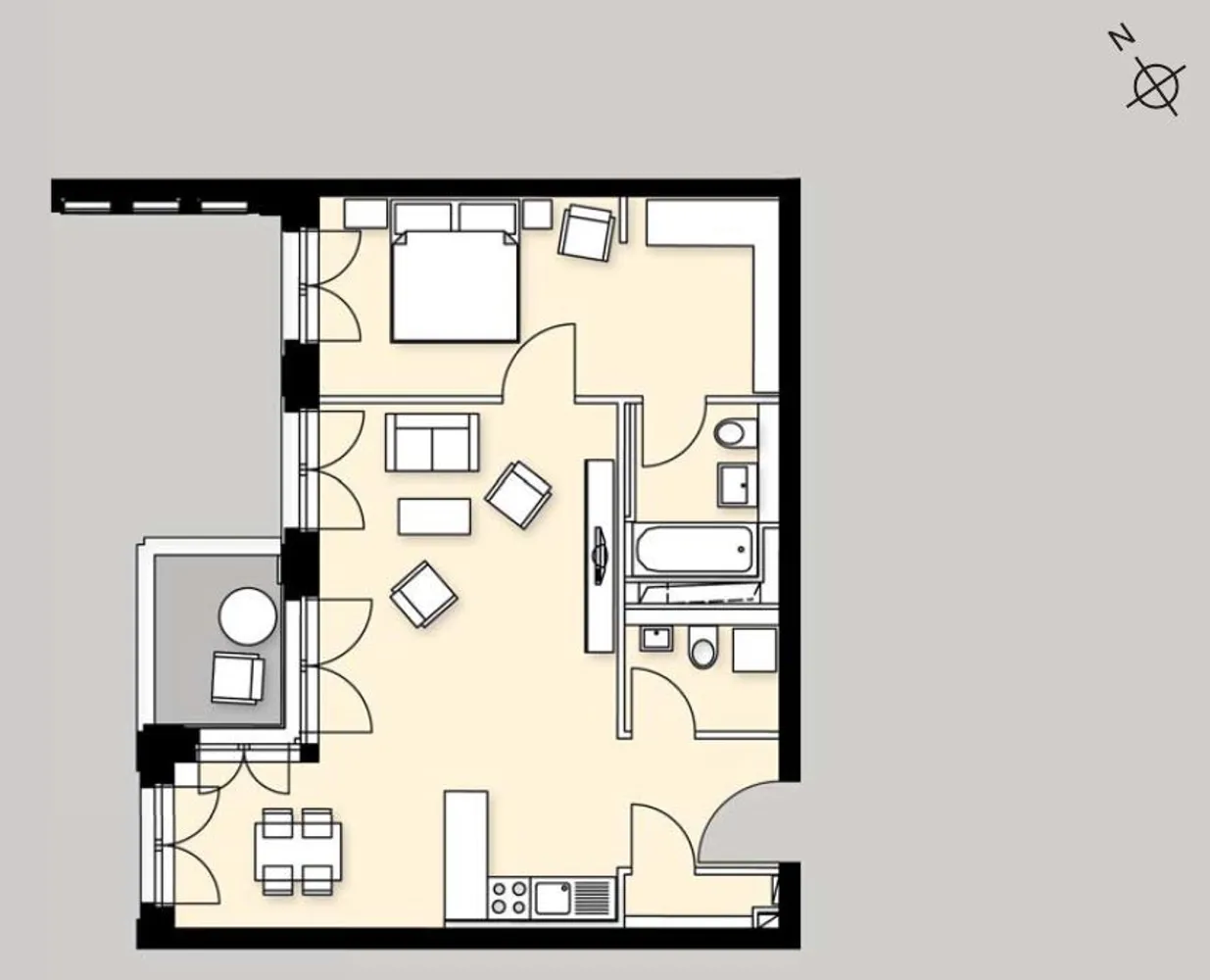2 Zimmer Wohnung mit 71 m² in Stuttgart – Bild 5