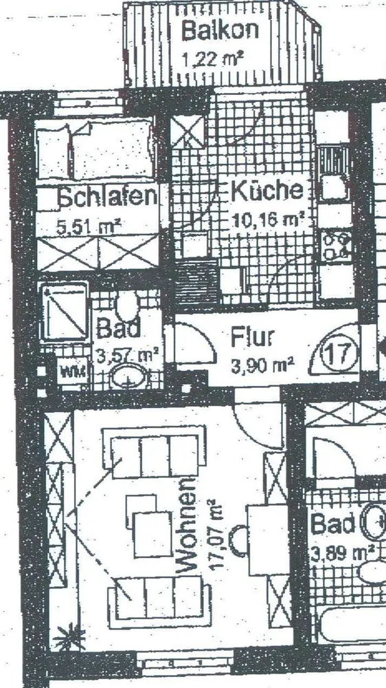 1 Zimmer Wohnung mit 41 m² in Chemnitz – Bild 7