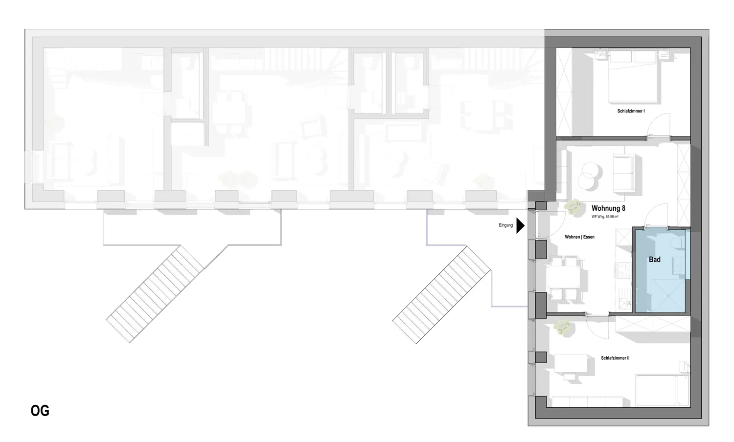 3 room apartment with 66 m² in Bielefeld – Photo 4