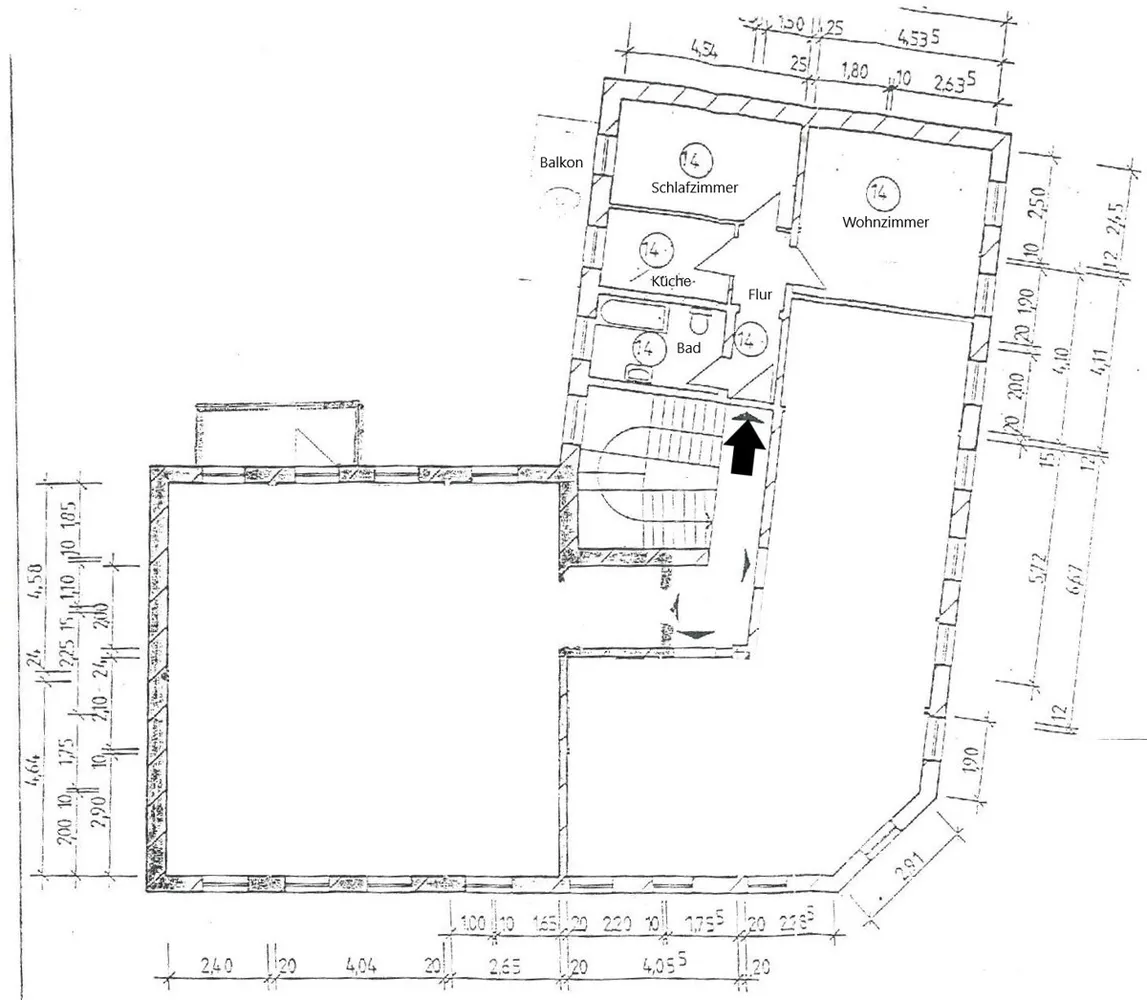 2 room apartment with 48 m² in Chemnitz – Photo 4