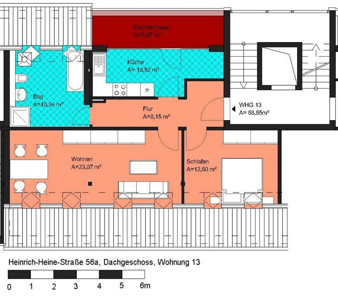 2 Zimmer Wohnung mit 69 m² in Zwickau – Bild 5