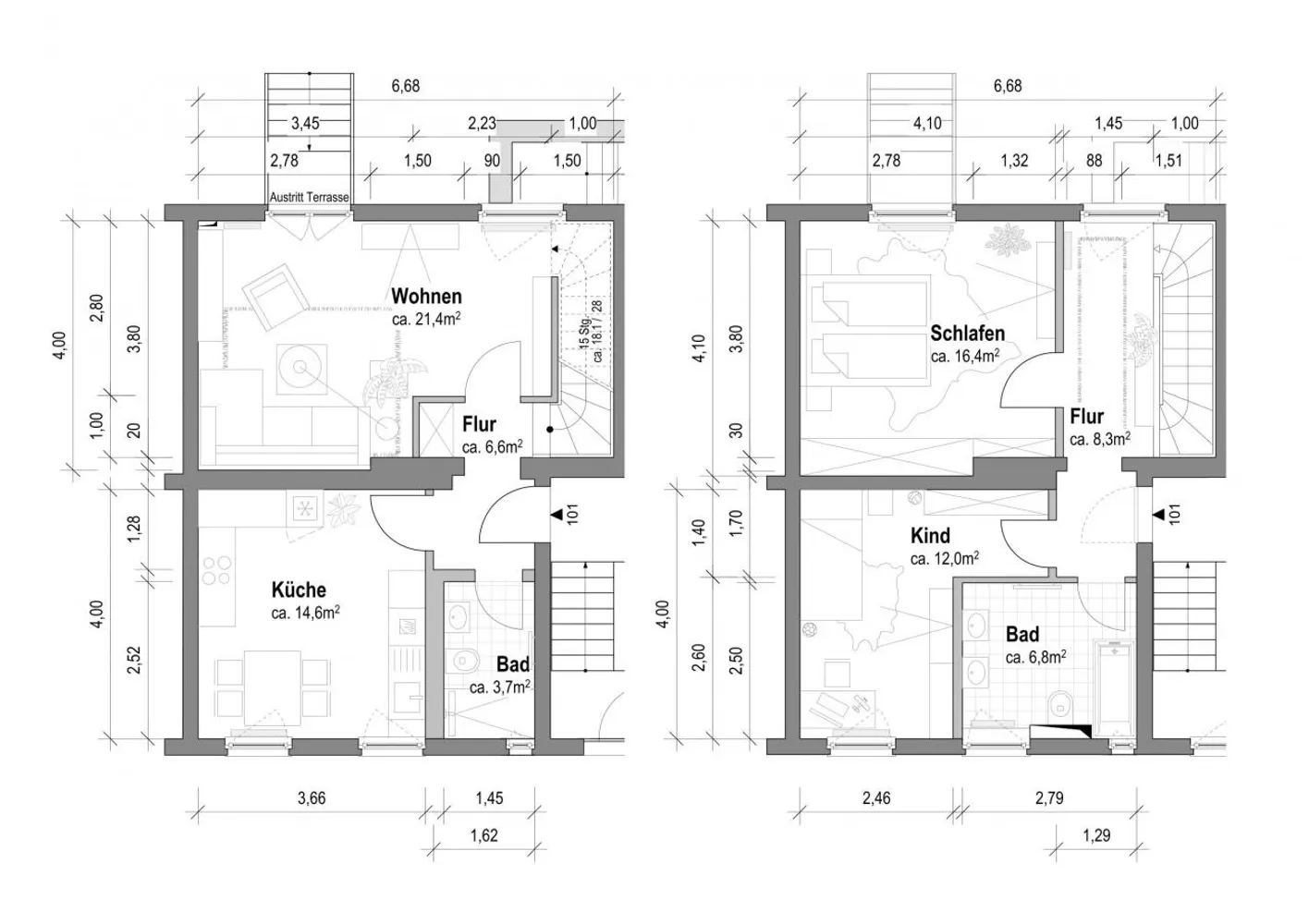 3 room apartment with 96 m² in Magdeburg – Photo 4