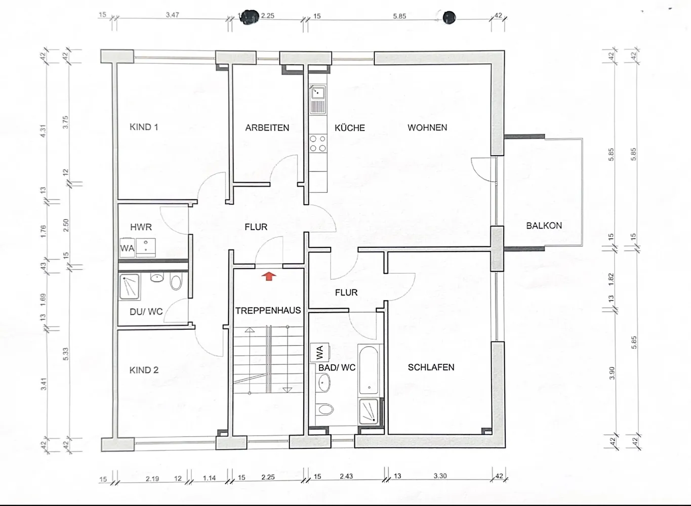 7 Zimmer Wohnung mit 1 m² in Chemnitz – Bild 5