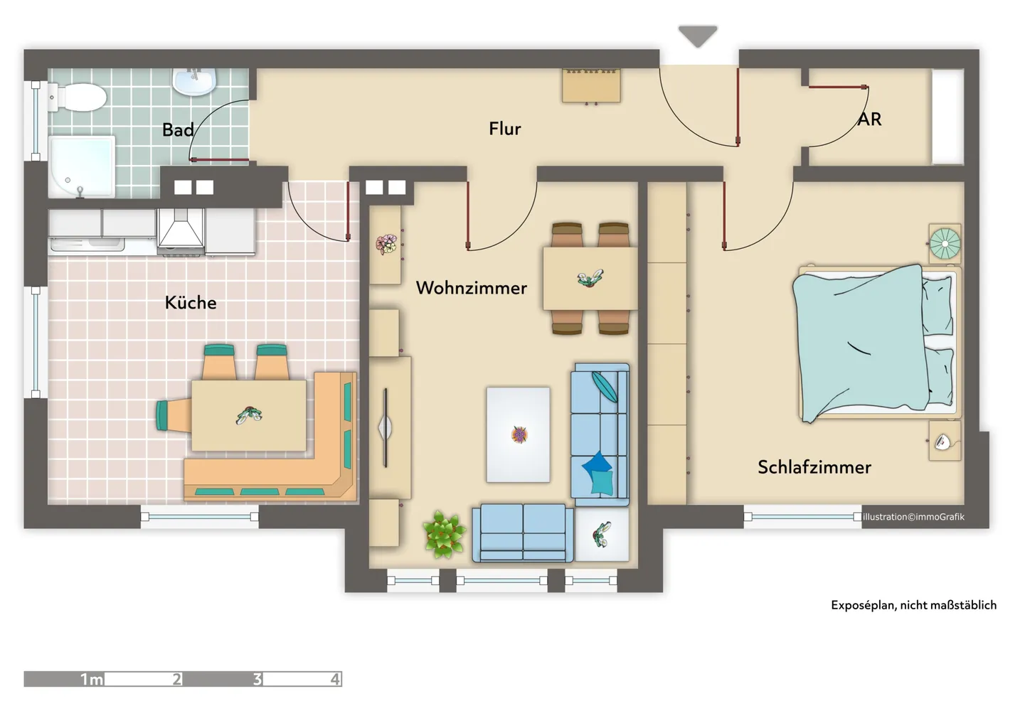 2 room apartment with 68 m² in Bremerhaven – Photo 8