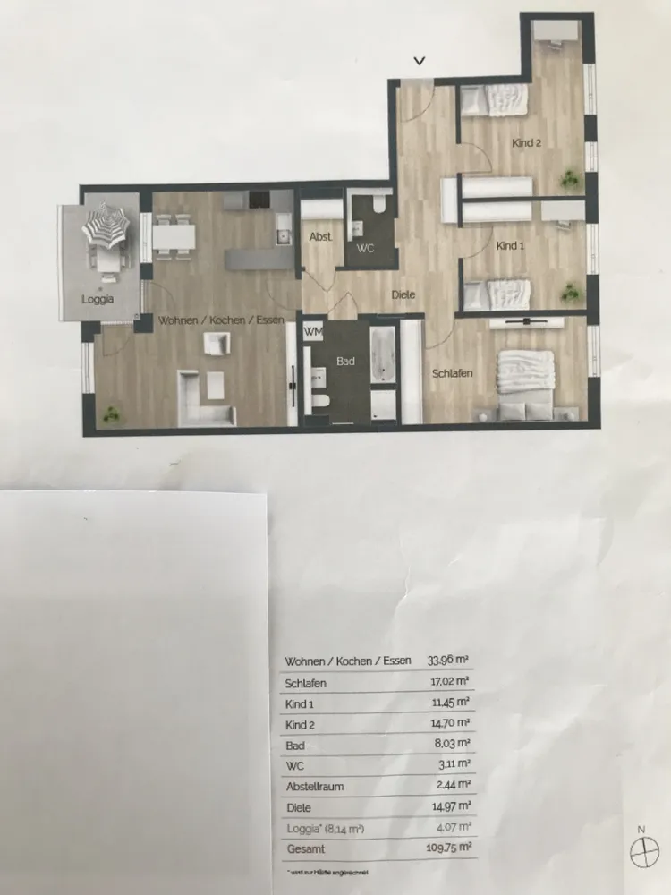 4 Zimmer Wohnung mit 110 m² in Augsburg – Bild 10