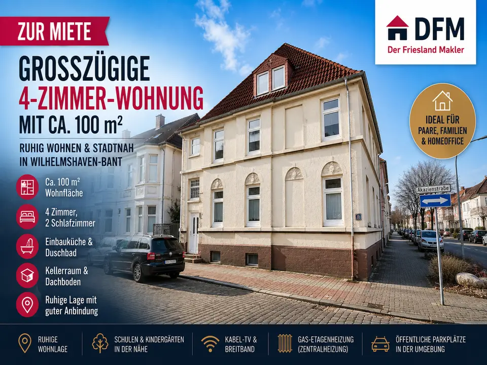 4 Zimmer Wohnung mit 94 m² in Wilhelmshaven – Bild 10