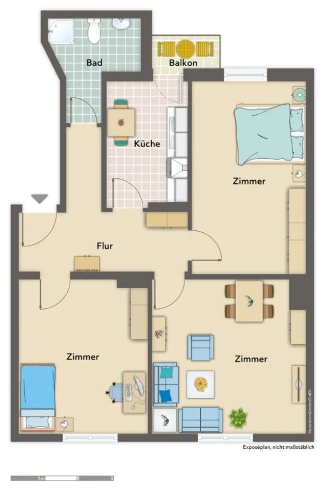 3 Zimmer Wohnung mit 77 m² in Bremerhaven – Bild 8
