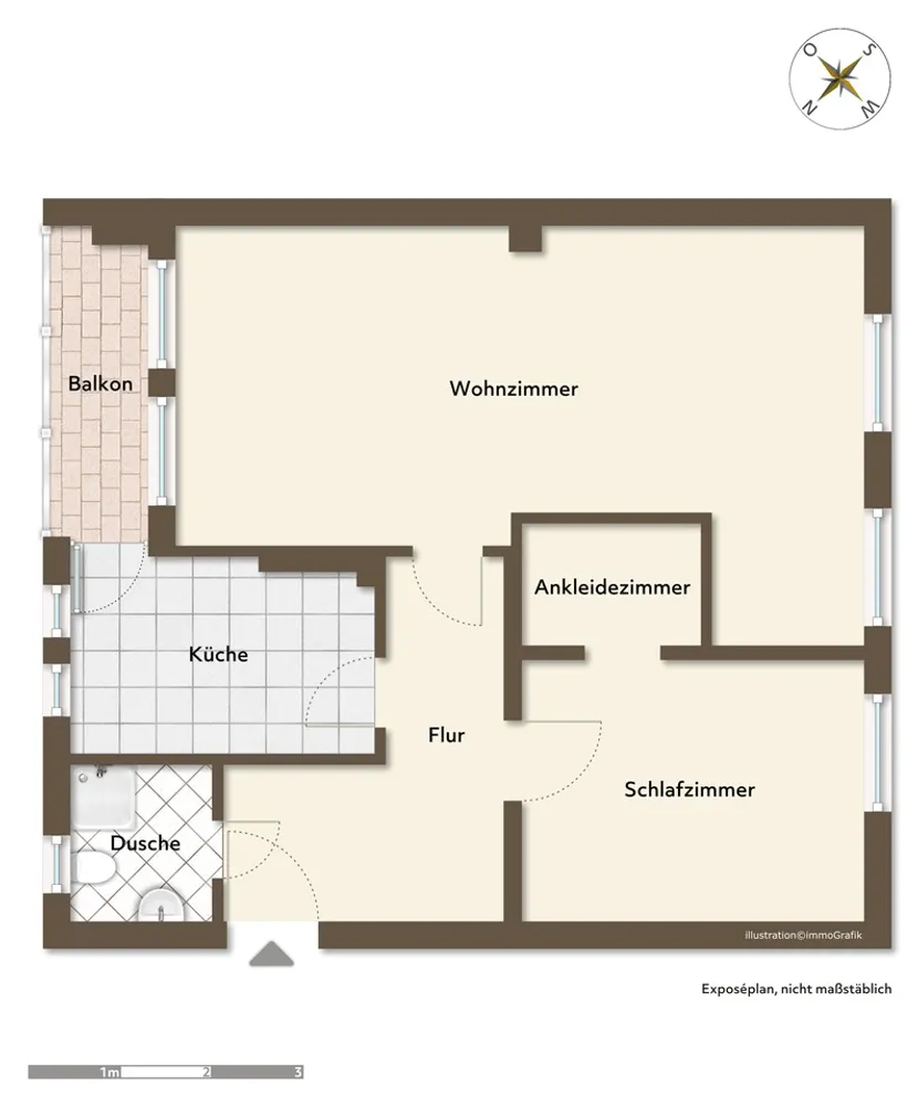 2 Zimmer Wohnung mit 55 m² in Bremen – Bild 10