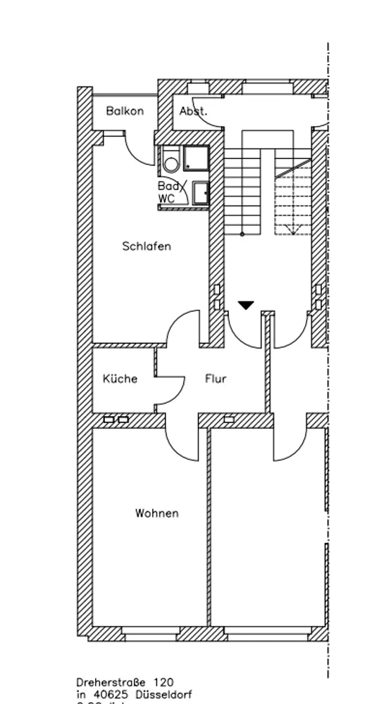2 Zimmer Wohnung mit 46 m² in Düsseldorf – Bild 7
